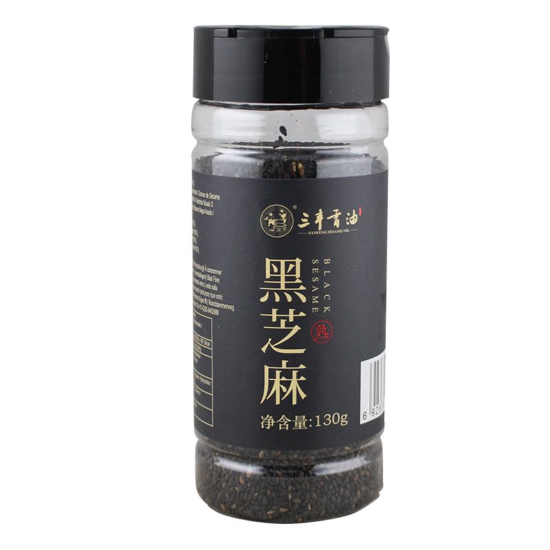 Sanfeng sesamolje Svart sesam (stekt) 200g
