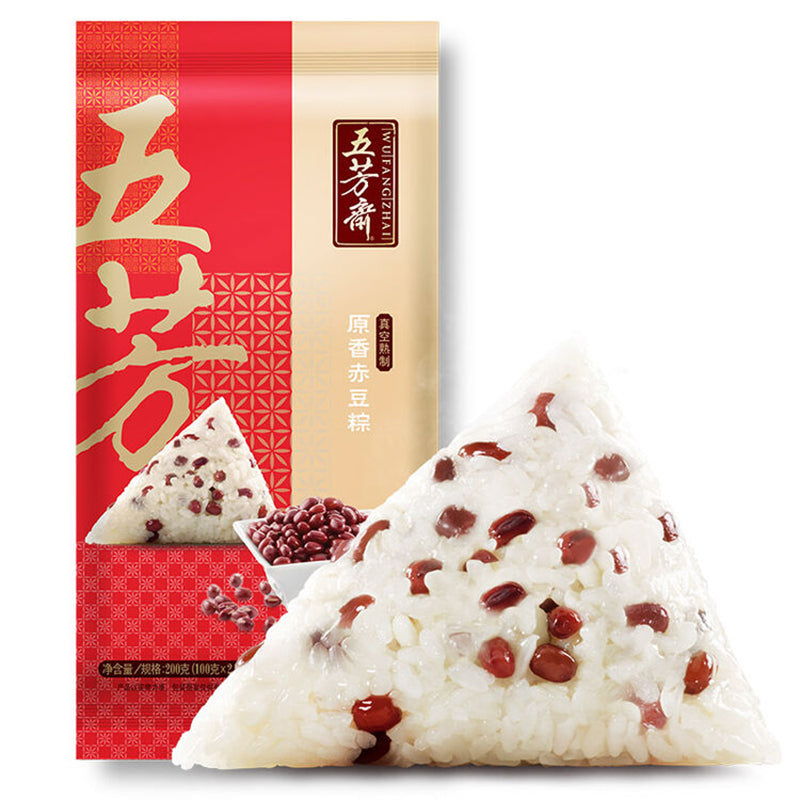 五芳斋 原香赤豆粽 Original red bean rice dumplings 200g