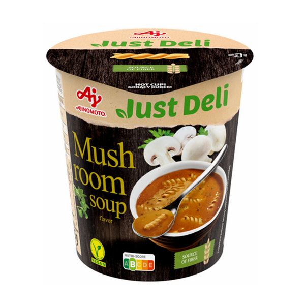 (临期 09.23)即食蘑菇汤 AJ JUST DELI Mushroom soup CUP 43g
