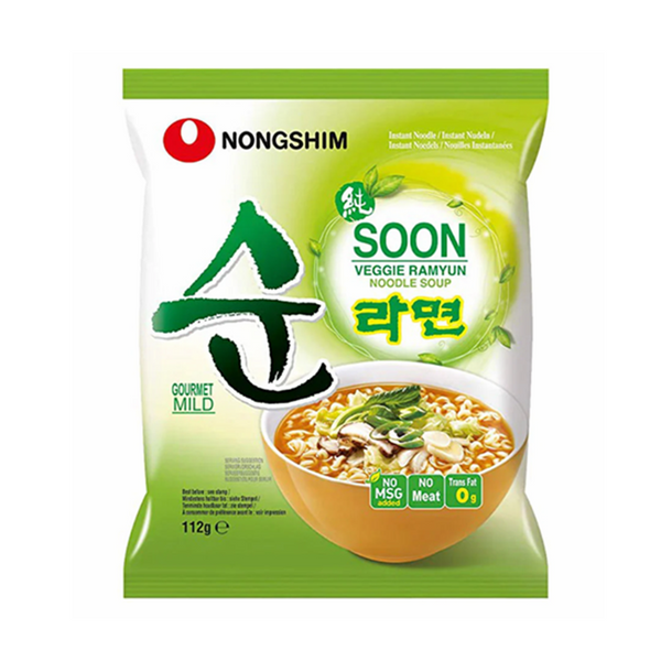 农心  素食拉面 Instant noodle soon veggie 112g
