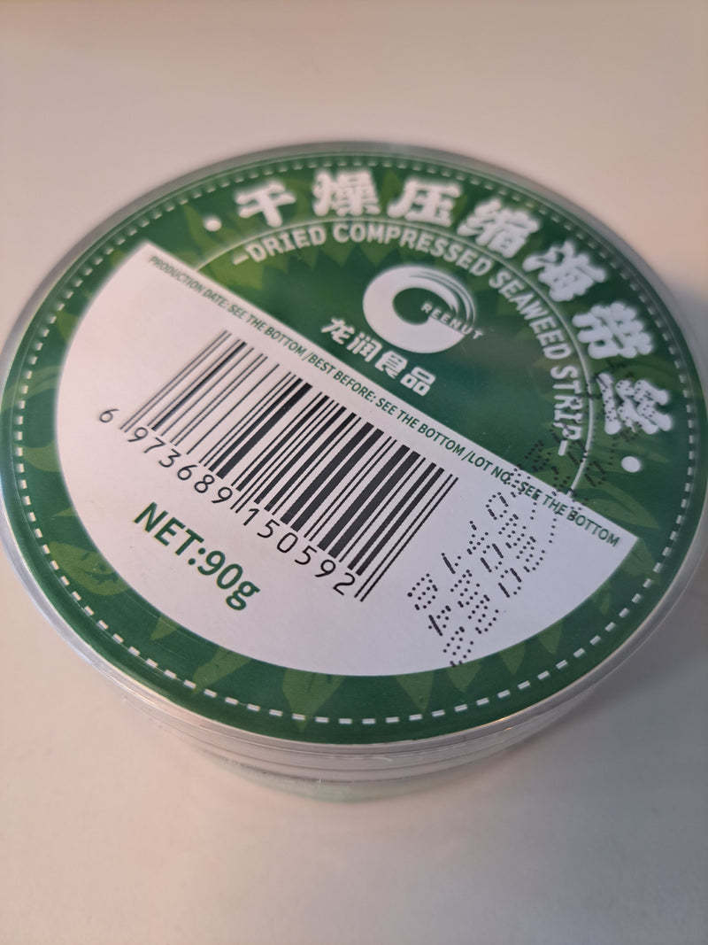 干燥压缩海带丝 dried compressed seaweed strip 90g 1stk