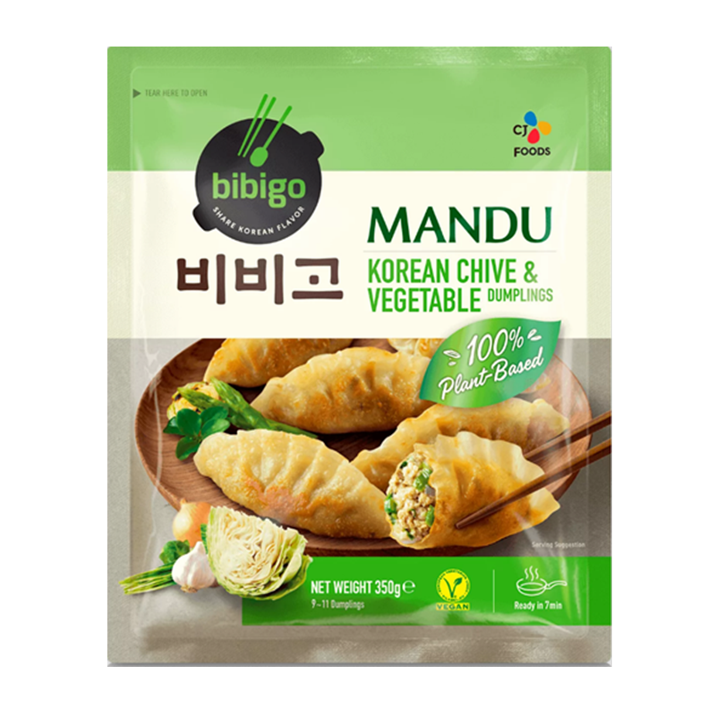 ❄️ BIBIGO Risdeig &amp; 6 grønnsaker gyoza-300g