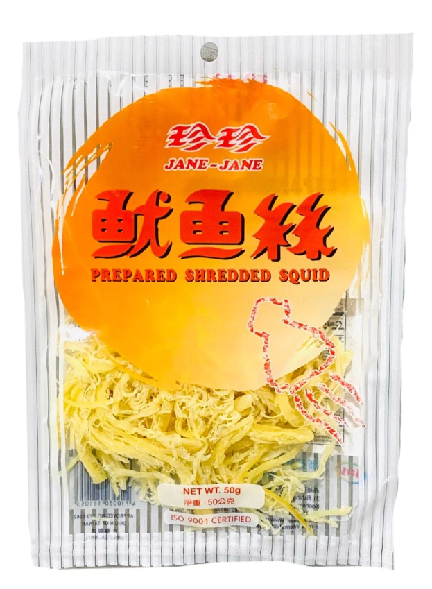 珍珍 鱿鱼丝 Shredded Squid 50g