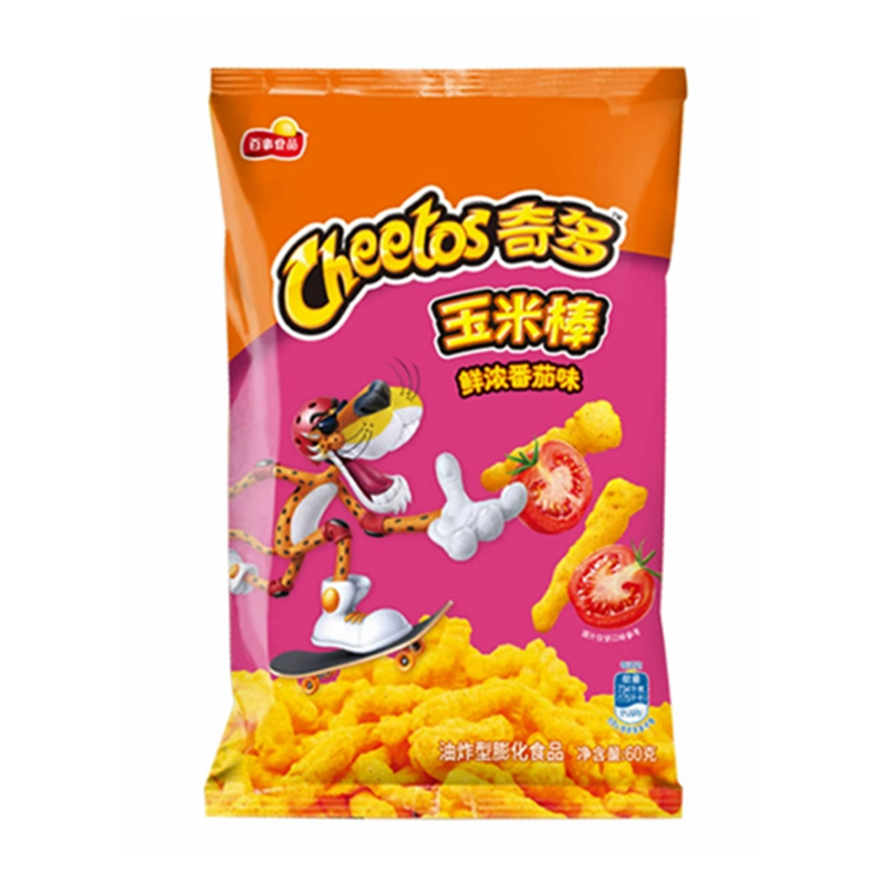 奇多 玉米棒 鲜浓番茄味 Cheetos Cracker Cob Tomato Fl 90g