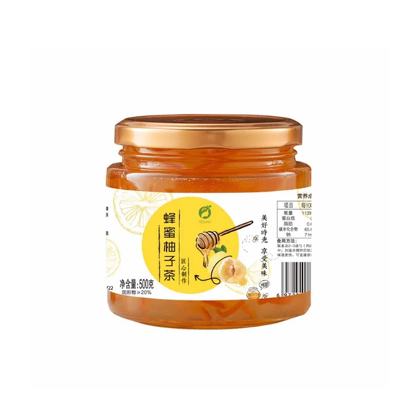 呦呼 蜂蜜柚子茶 Youhu Honey Grapefruit Tea 500g