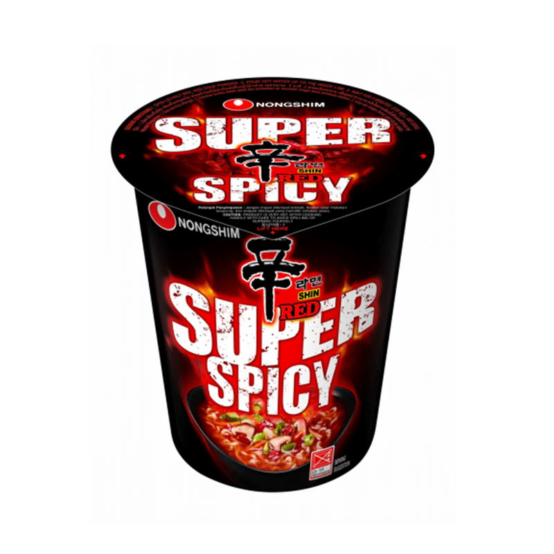 辛拉面 加倍辣（杯装）Instant noodle Shin soup CUP supper spicy 68g