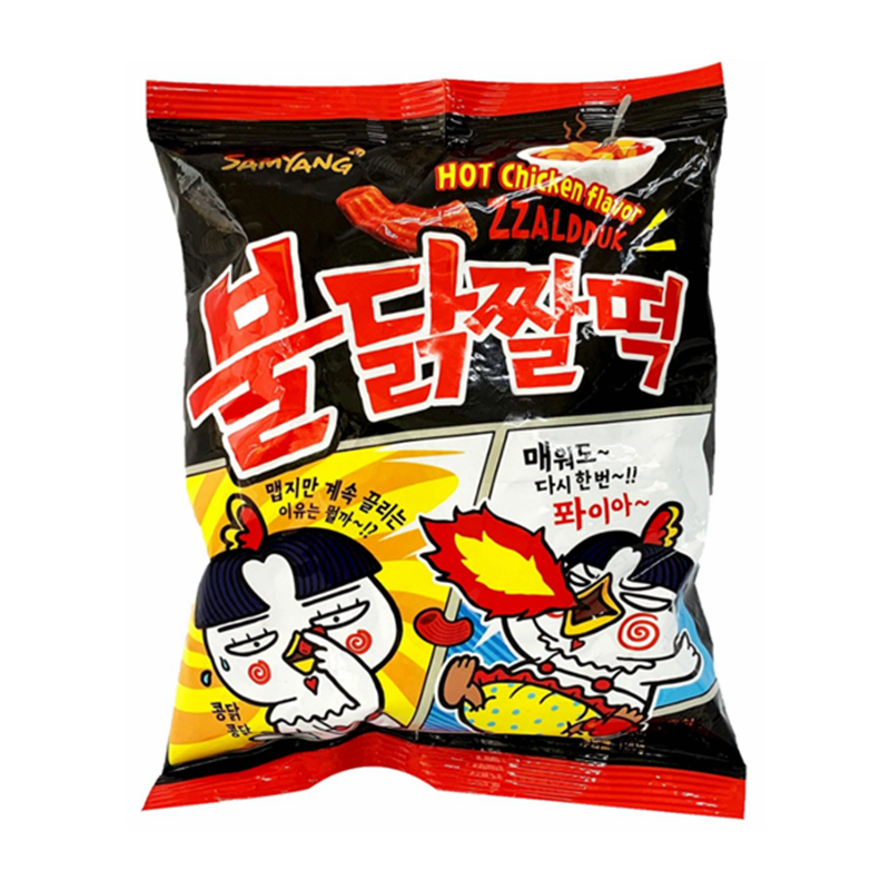 Samyang Zzaldduk Hot chicken flv. snack 120g