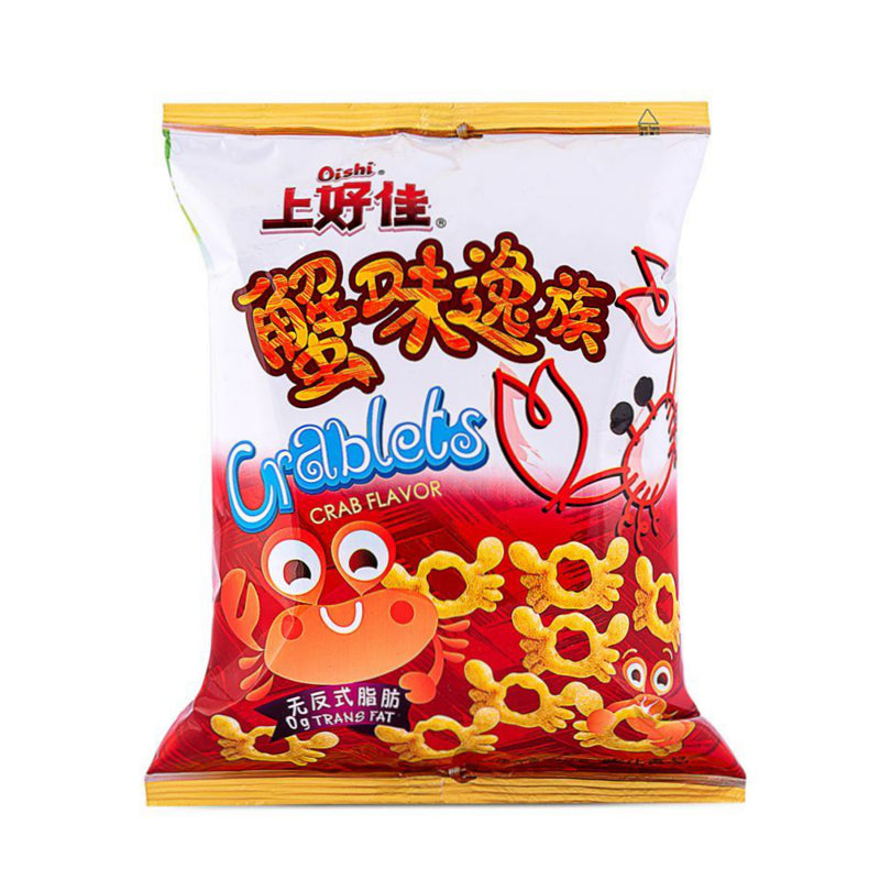 上好佳 蟹味逸族 Oishi Biscuit Crablets Flav 40g