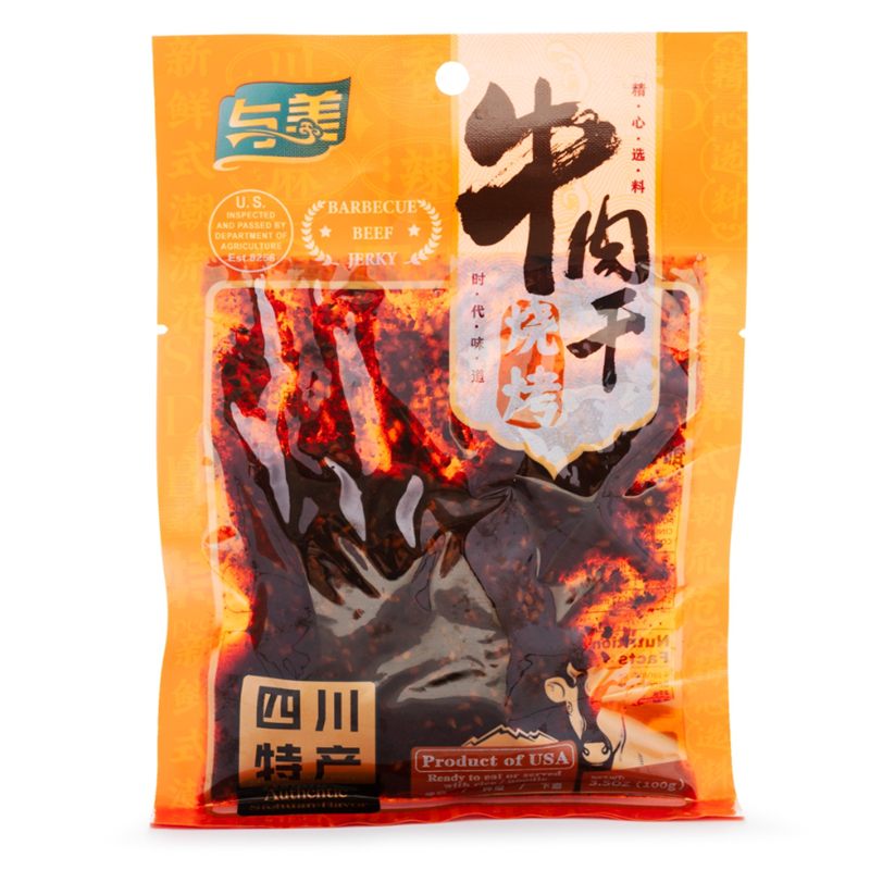 与美 烧烤牛肉干 Beef Jerky BBQ 50g