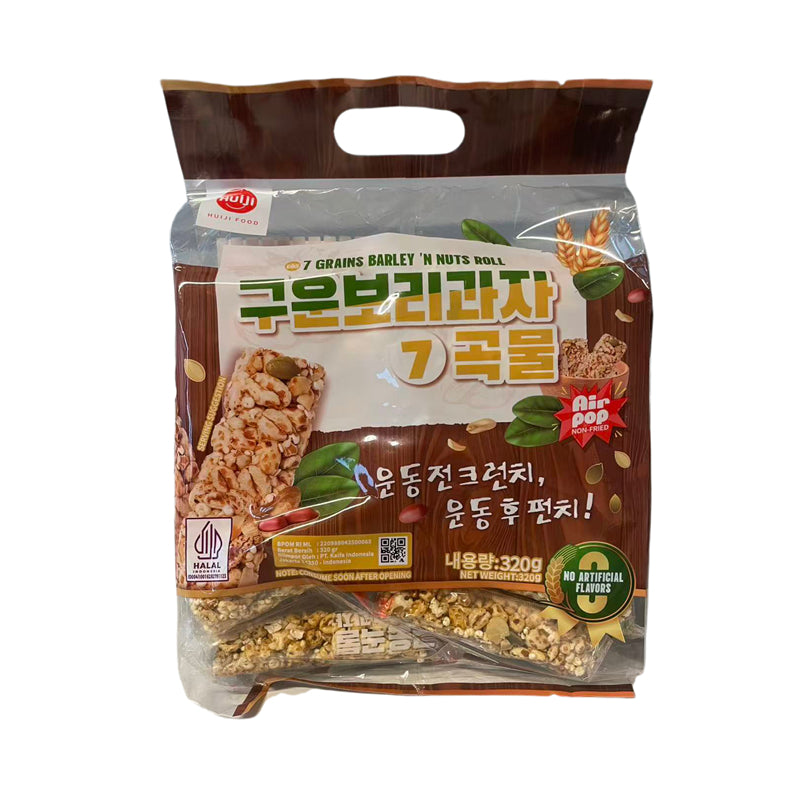 徽记 7种⾕物⻘稞棒 7 Grain Highland Barley Stick 320g