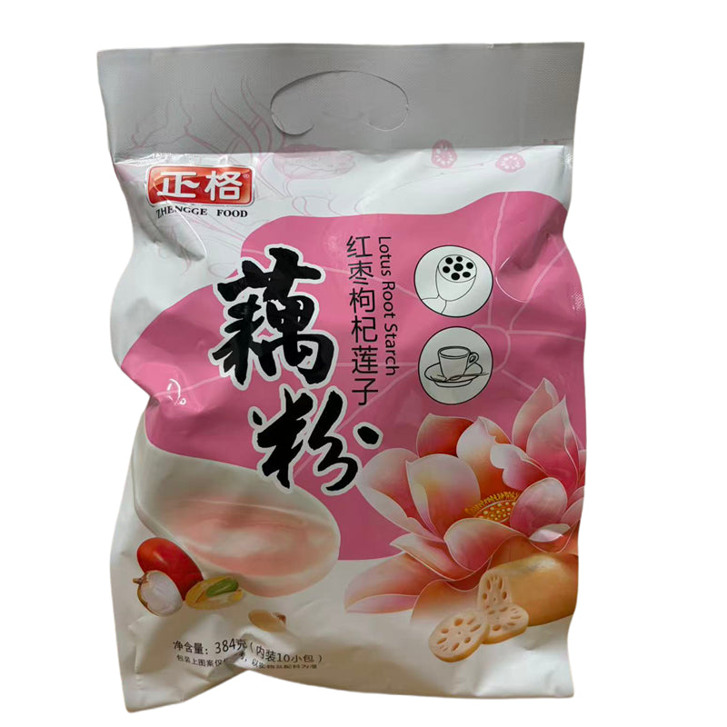 正格 红枣枸杞莲子藕粉 Lotus Roots Starch 384g