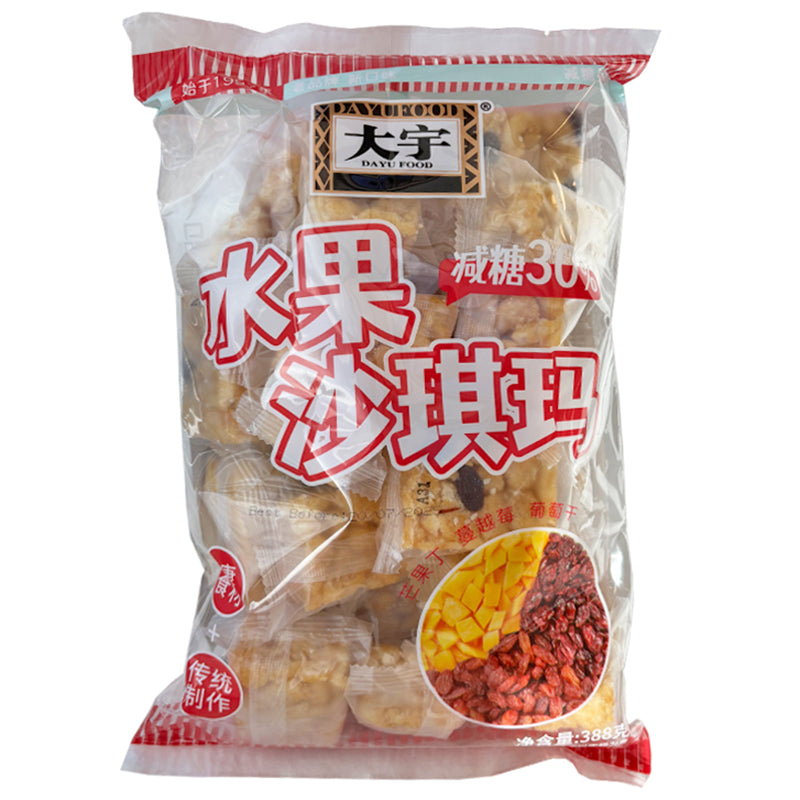 大宇 （减糖）水果沙琪玛 DY Reduced Sugar Sachima - Fruit 388g