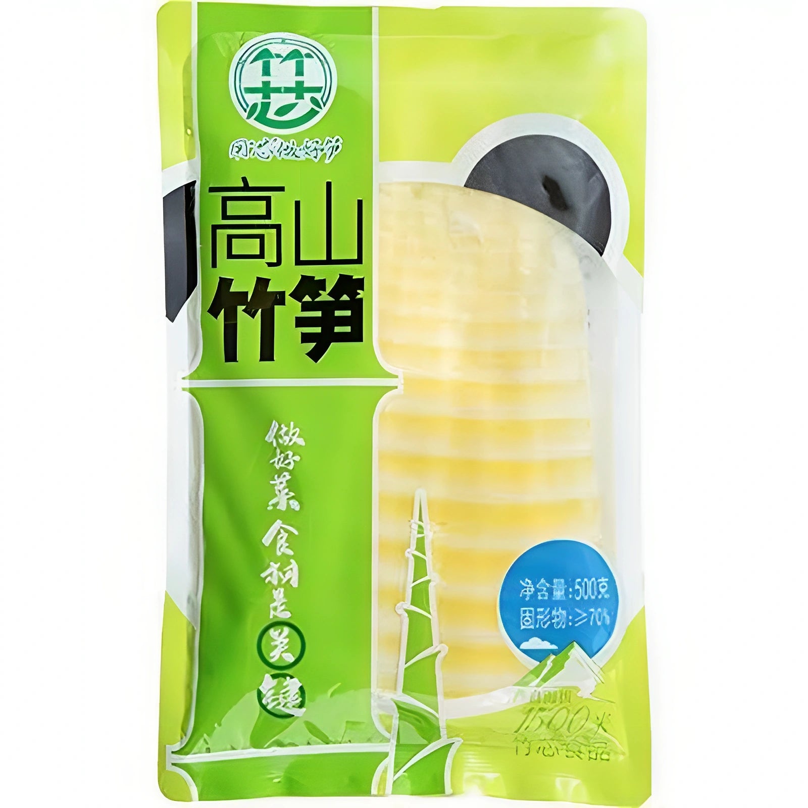 竹芯 高山竹笋 Bamboo Shoots Flaky in Brine 500g
