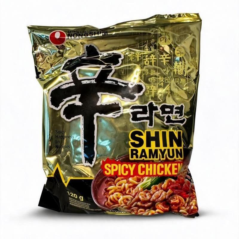 辛 鸡肉拉面 Instant Noodles Shin Ramyun Chicken 120g