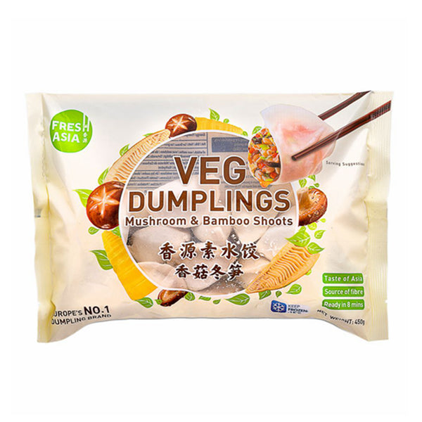 香源 香菇冬笋水饺- 限仓库自取或配送! Mushroom & Bamboo Shoots Dumplings 450g