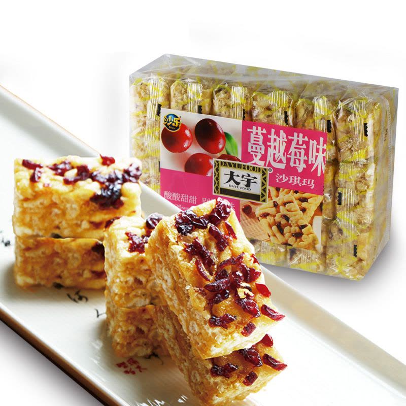 大宇 蔓越梅沙琪玛 DY ShaQiMa Biscuit Cranberry Flav. 408g
