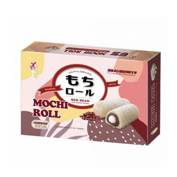 花之恋语 双馅麻薯 红豆牛奶味 Handmade Mochi - Red Bean with Creamy Filling 150g