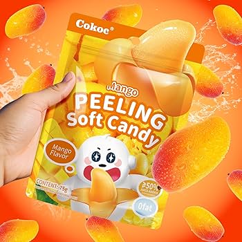 Cokoc 芒果剥皮软糖 Peeling Soft Candy Mango Fl 75g