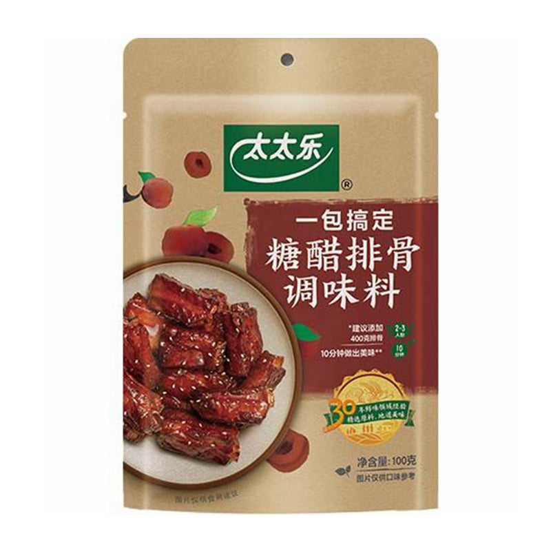 太太乐 糖醋排骨调味料 Sweet & Sour Pork Rib Seasoning 100g