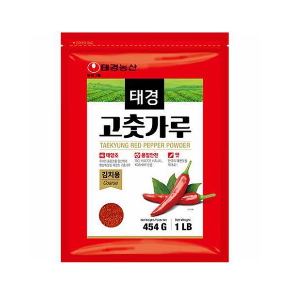 TAEKYUNG 韩国红辣椒粉（粗） Red Pepper Powder Coarse Taekyung 454g