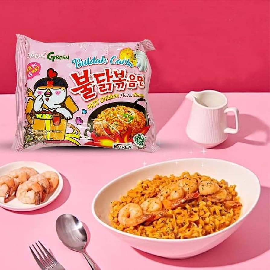 SamYang 意式白酱火鸡面（单包） Samyang Hot Chicken Ramen Carbo 130g