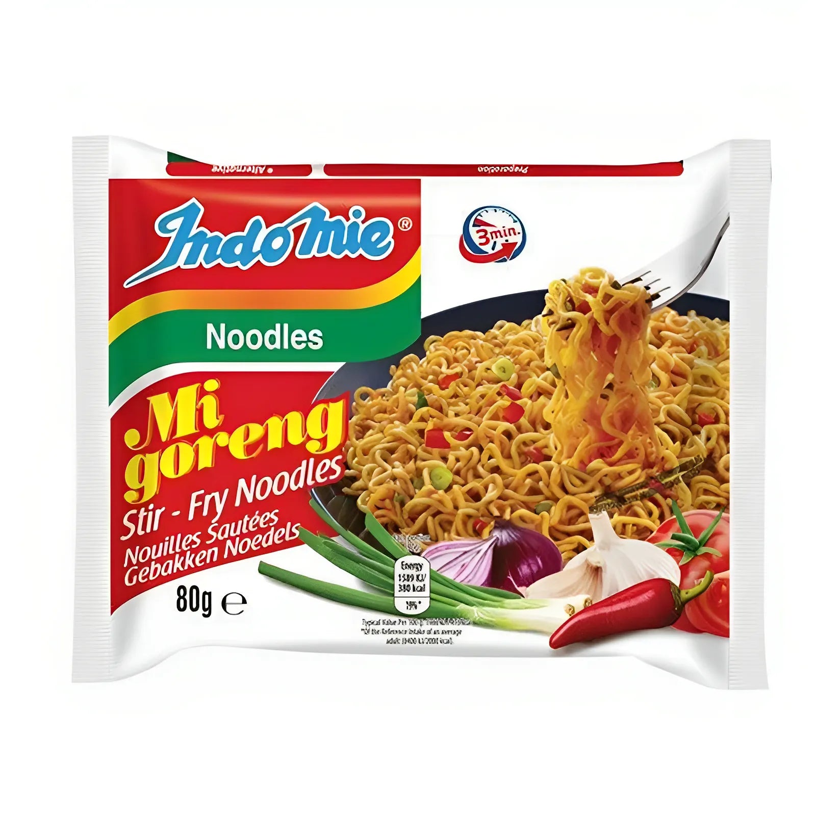 INDOMIE 营多面 原味拌面 Instant Noodles Mi Goreng 80g