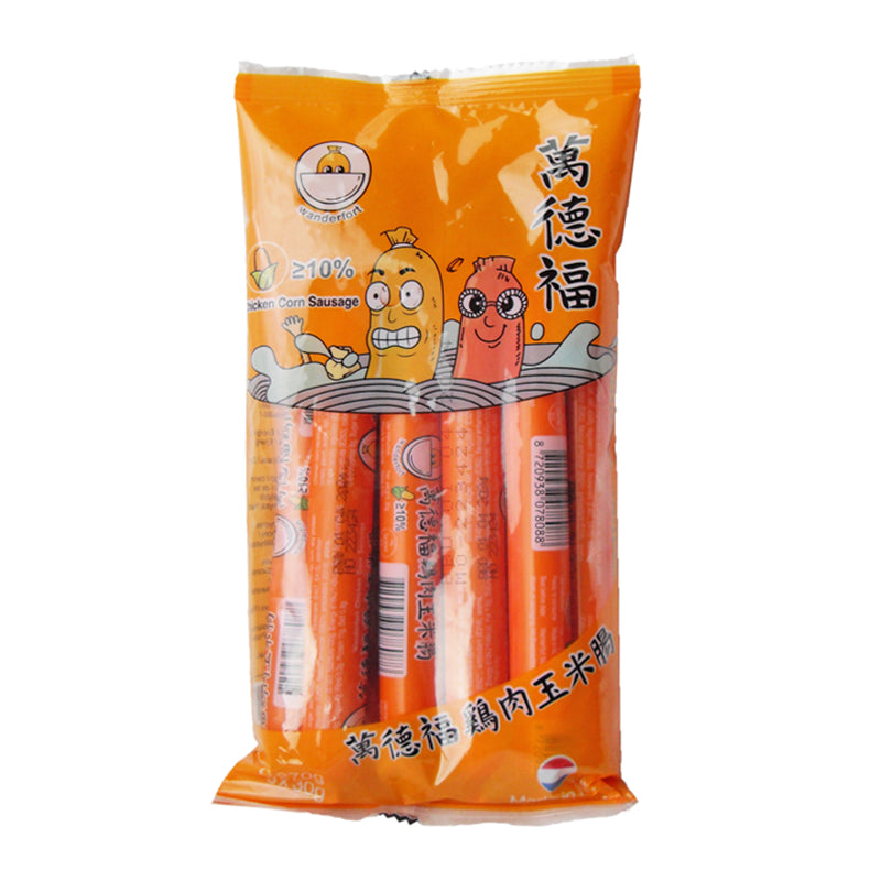 萬德福 鸡肉玉米肠 Chicken Corn Sausage 1根 30g