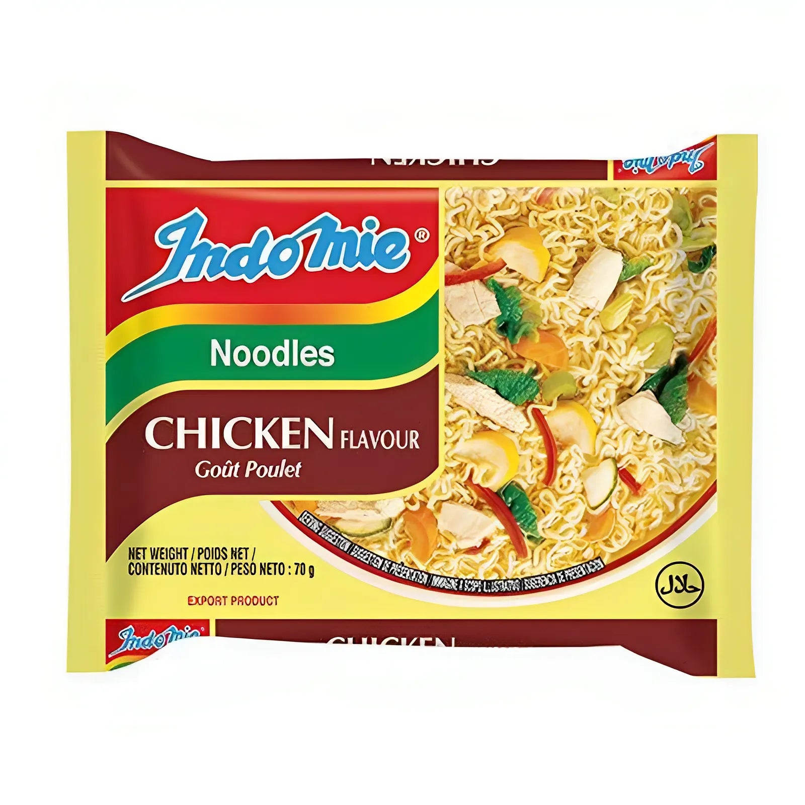 INDOMIE 营多面 鸡肉方便面 Instant Noodles Chicken Goût Poulet 70g