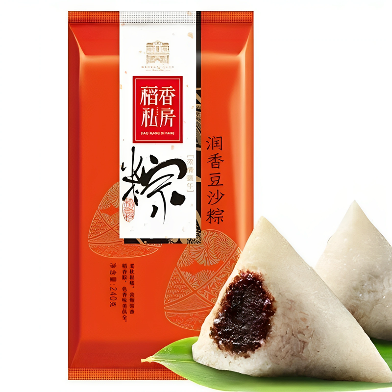 稻香村 润香豆沙粽 Red Bean Rice Dumpling 120g*2