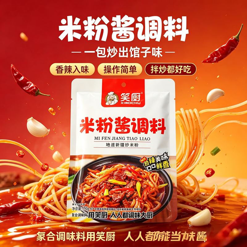 笑厨 新疆米粉酱 150g