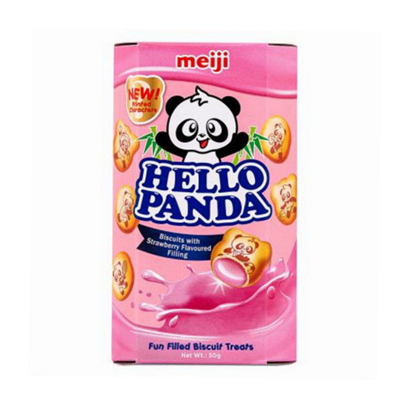 明治 熊仔灌心餅 草莓味 Hello Panda Strawberry Flavour 50g