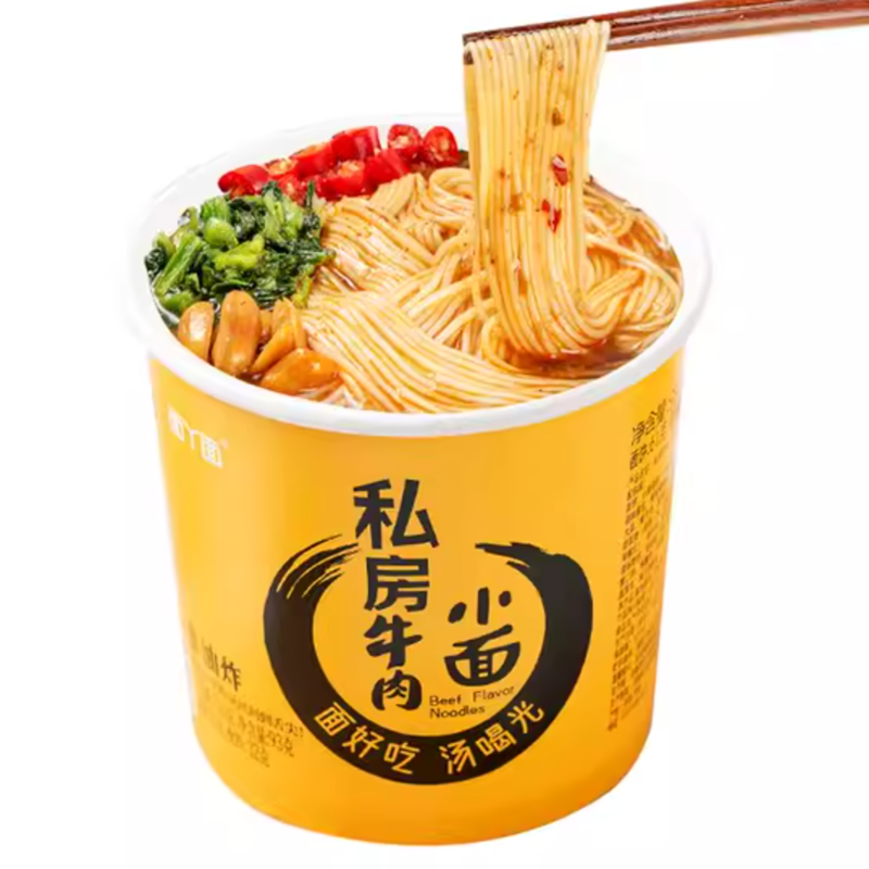 吃欢天 面丫面私房牛肉小面 Instant Noodle Beef Flavor 93g