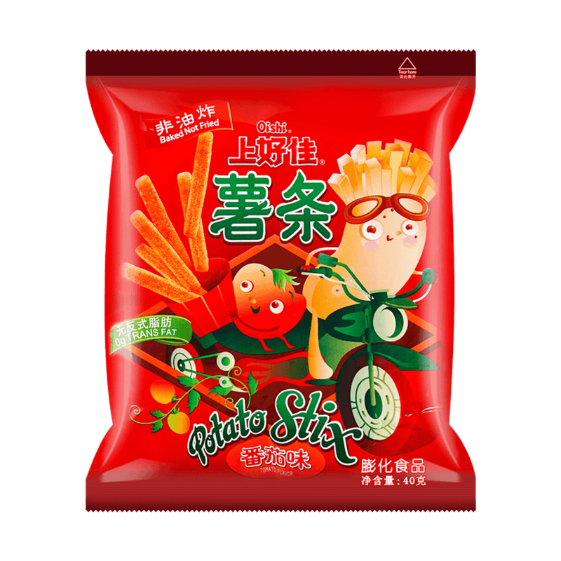 上好佳 薯条 番茄味 Potato Sticks Tomato Flavour 40g
