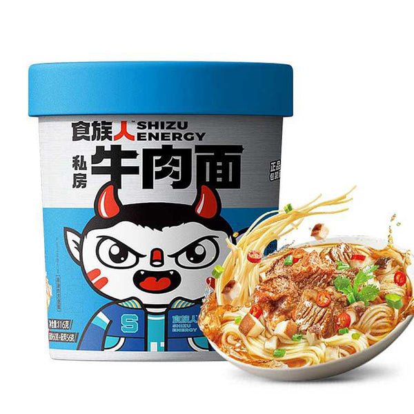 食族人 私房牛肉面 Instant Artificial Beef Flavour Noodles 100g