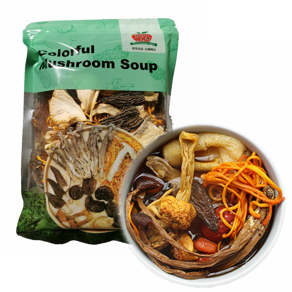 七珍菌菇包 Colourful Mushroom Soup 70g