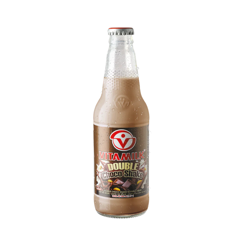 VITAMILK 双重巧克力豆浆 Soy milk double chocolate glass 300ml
