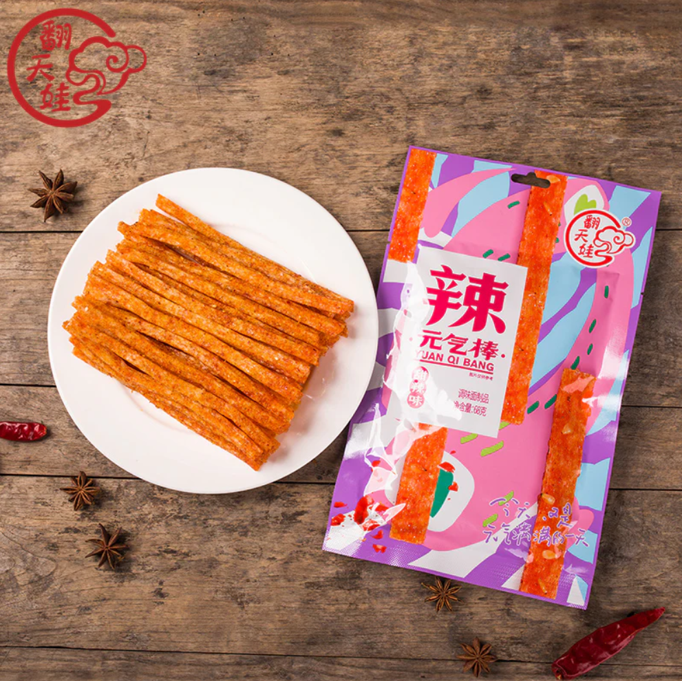 翻天娃 甜辣元气棒 Latiao Sweet and Spicy 68g