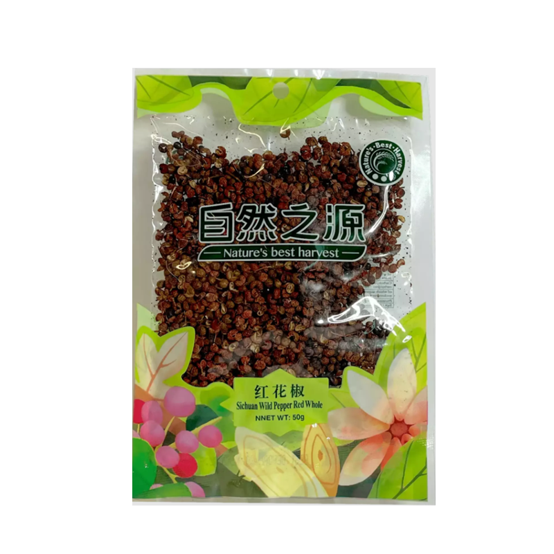 自然之源 红花椒 Sichuan Wild Pepper Red Whole 50g