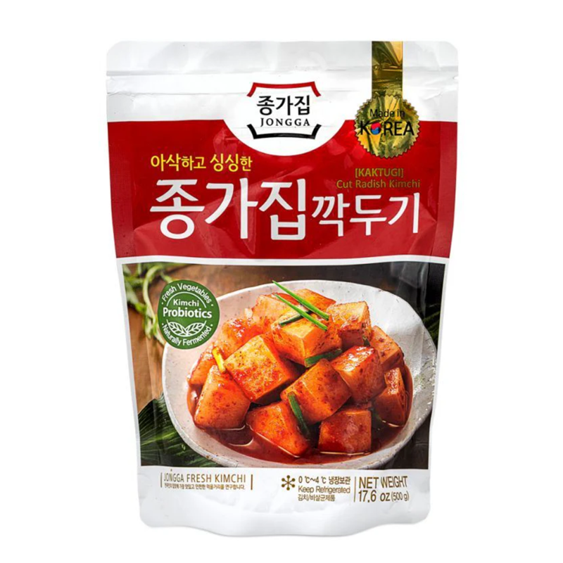 🌱 韩国 宗家府切片萝卜泡菜（限自取或配送!）JONGGA Kaktugi cut radish kimchi 500g