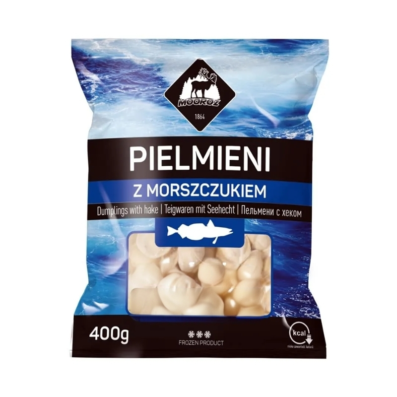 ❄️Mooroz 俄式狭鳕鱼饺子 限仓库自取或配送! Pelmeni with hake 400g