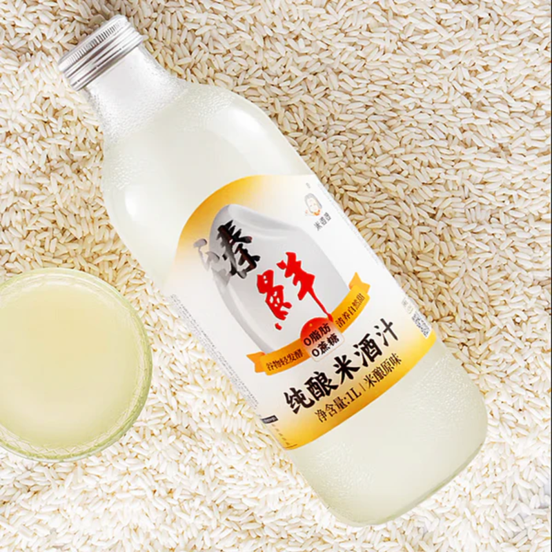 米婆婆 臻鲜纯酿米酒汁 Premium Sweet Fermented Cereal Drink 1000ml