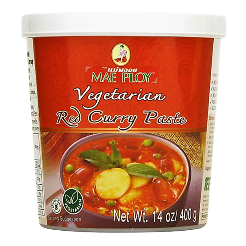 MAE PLOY 红咖喱酱 Red curry paste 400g