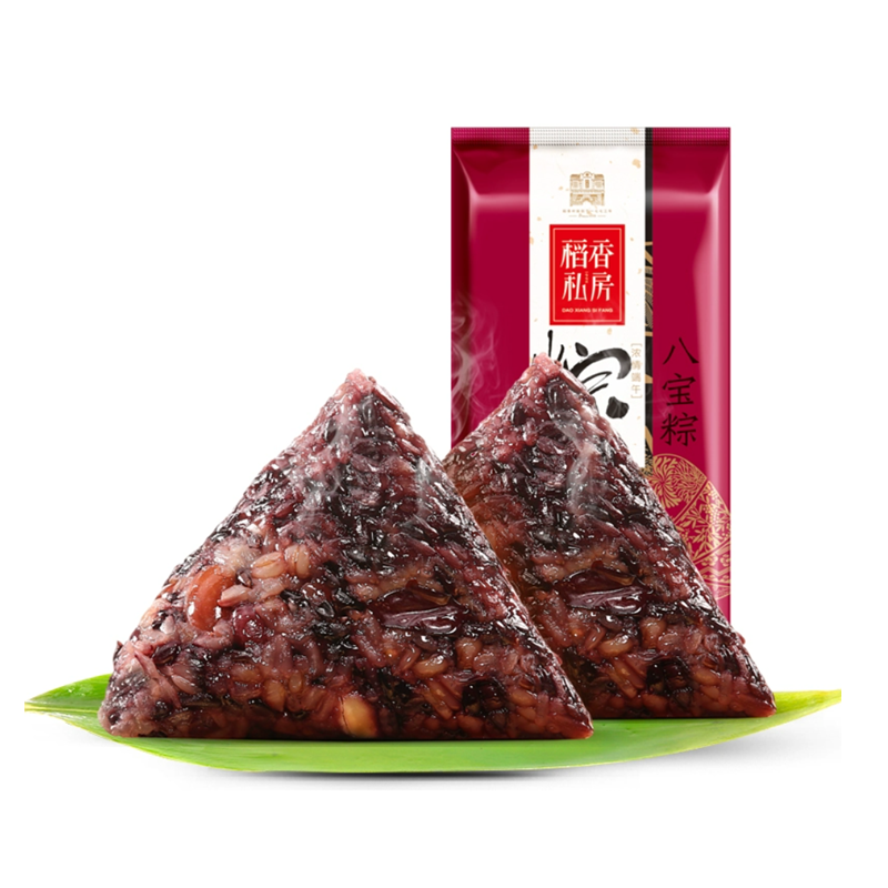 稻香村 黑米八宝粽 BlackRice Dumpling with Eight Treasures 120g*2