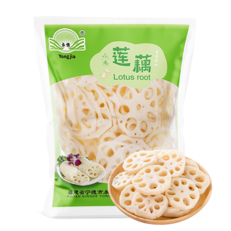 🌱 永佳 水煮藕片 Boiled lotusroot slices 454g