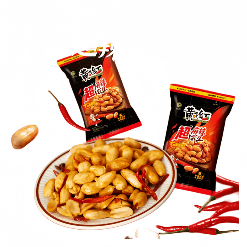 黄飞红 超辣花生 Peanuts Extra Spicy 76g