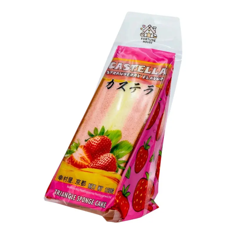 日本 FORTUNE HOUSE Castella Strawberry 120g