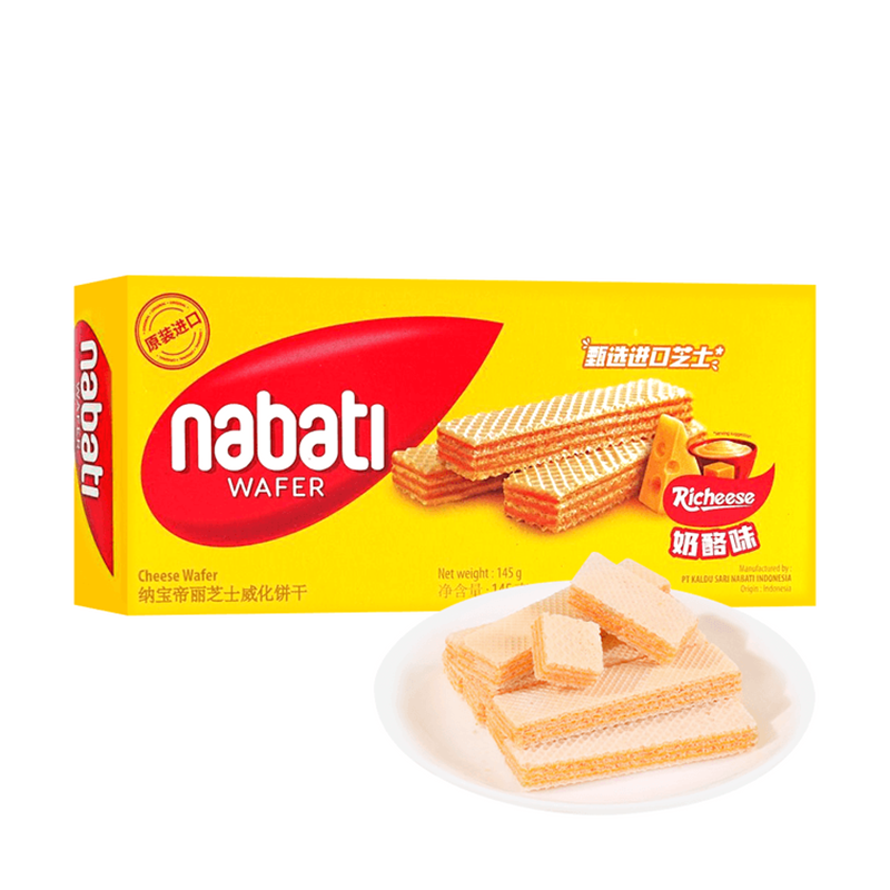 Richeese Nabati 奶酪味威化饼干 Cheese Wafer 145g