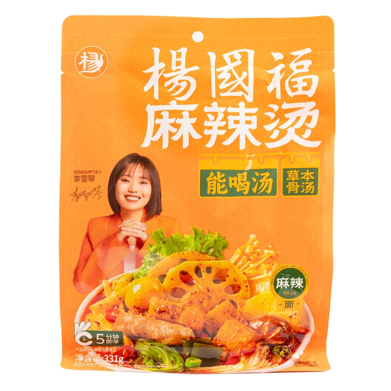 杨国福 麻辣烫 麻辣面 Instant Noodles with Soup Stock 331g