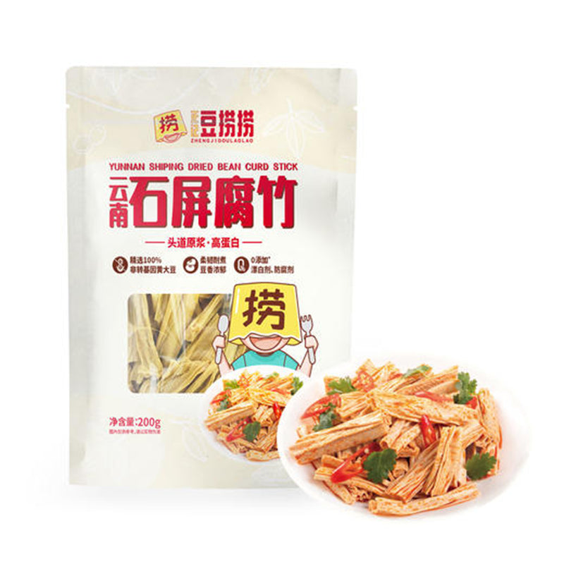豆捞捞 云南石屏腐竹 Bean Curd Stick 200g