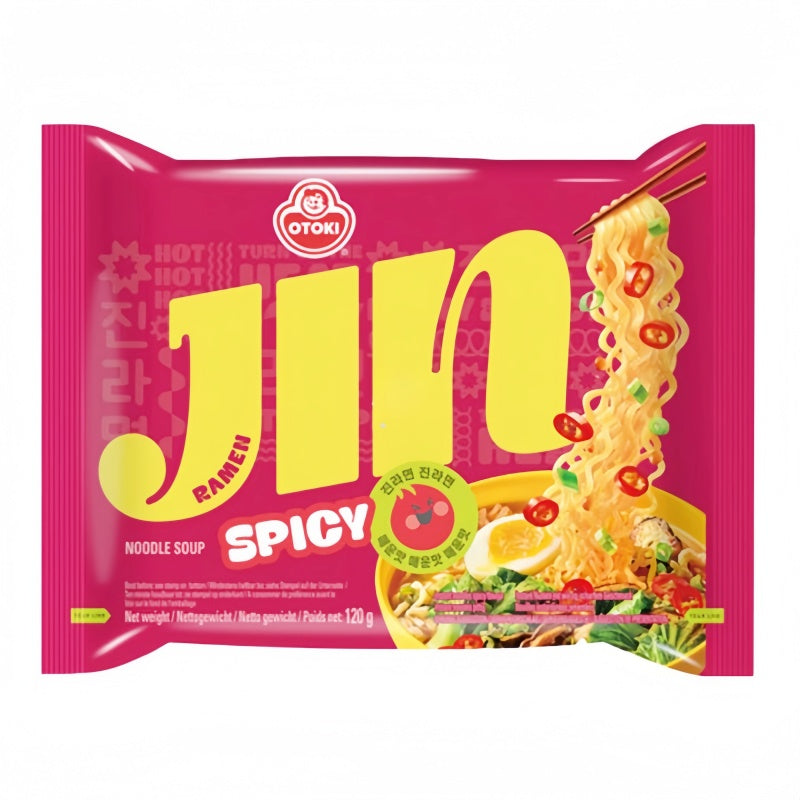 韩国Ottogi 不倒翁金拉面 辣味 Jin Ramen Spicy 120g